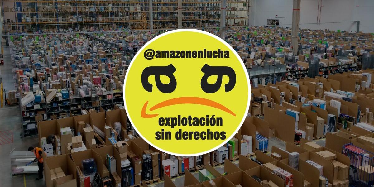 Huelga en Amazon Espaa
