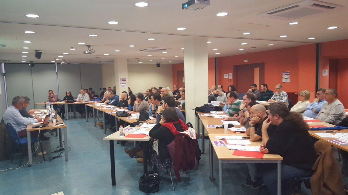 Avui hem reunit els delegats i delegades de les principals empreses del Barcelons per, entre altres temes, preparar la vaga laboral del 8 de Mar, a ms d'analitzar la situaci de la indstria a la comarca https://twitter.com/Industria_CCOO