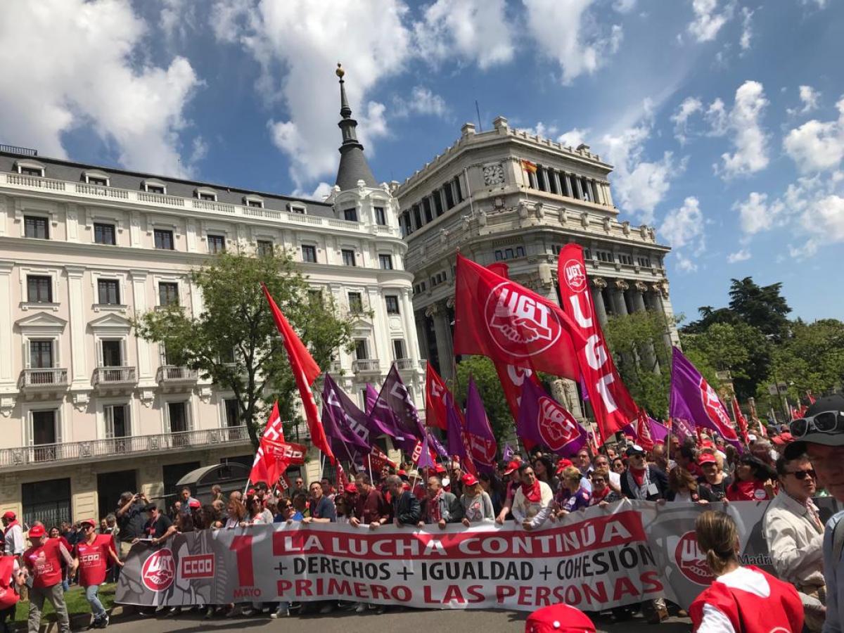 Madrid. 1 de Mayo de 2019