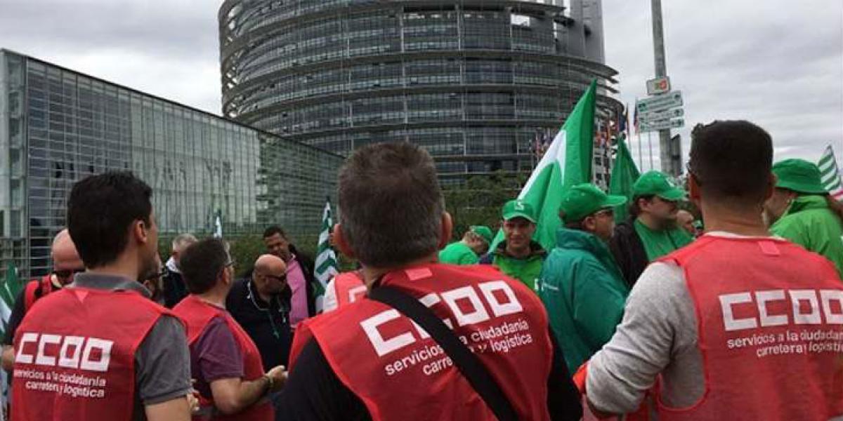 Manifestacin en Estrasburgo