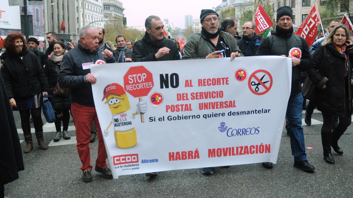 Manifestacin #AhoraLoPblico, Madrid, 14 de diciembre de 2017