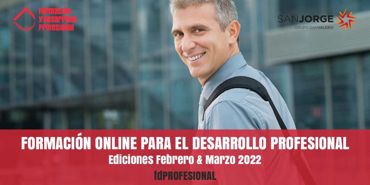 Cursos online de Formacin y Desarrollo Profesional para febrero y marzo de 2022